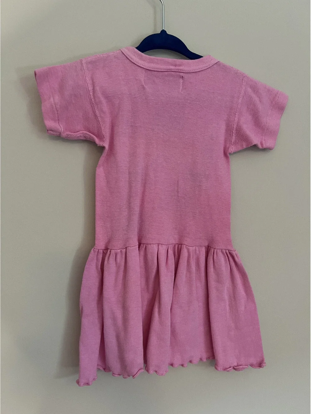 Vintage JM Originals Pink Heart Short Sleeve Dress